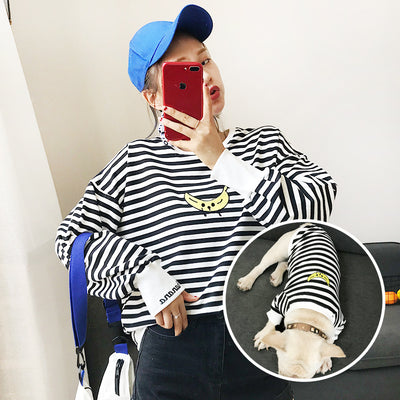 Conjunto a Juego Padre e Hijo con Rayas - Outfit Familiar Coordinado - Image 22