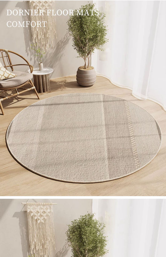 Silla Giratoria de Estudio con Tapete Redondo Absorbente y Antideslizante - Image 25