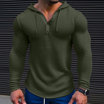 Sudadera Casual Hombre Cuello Alto Manga Larga Slim Fit Cómoda - Image 8