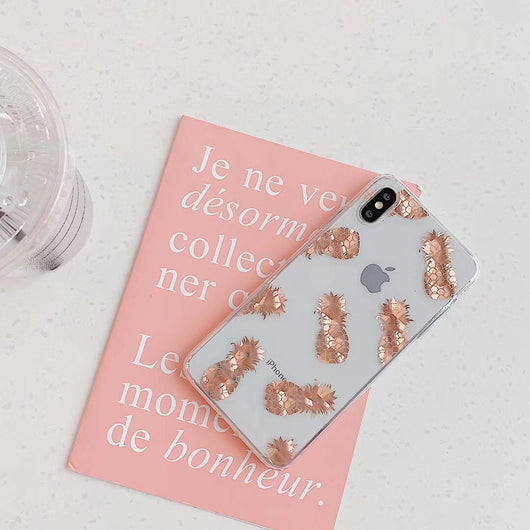 Funda para celular con diseño de piña bronceada - Image 41