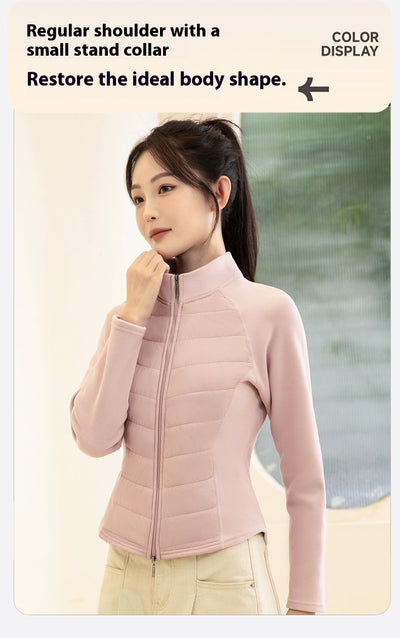 Chaqueta Acolchada de Algodón y Grafeno para Mujer - Image 13