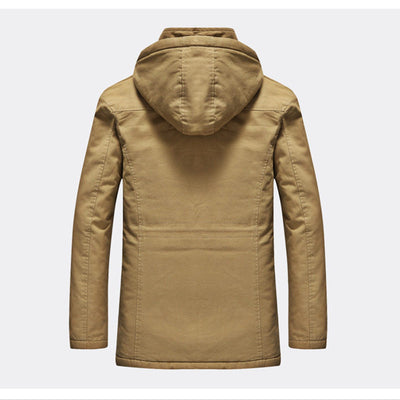 Chaqueta de Algodón Grueso para Hombre - Abrigo Cálido y Resistente - Image 9