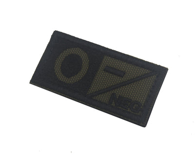 Brazalete Táctico con Parche Bordado de Tipo de Sangre y Velcro - Image 12