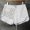 Shorts Denim Cintura Alta