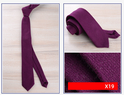 Corbata de Lana para Hombre Formal Estilo Inglaterra - Image 22