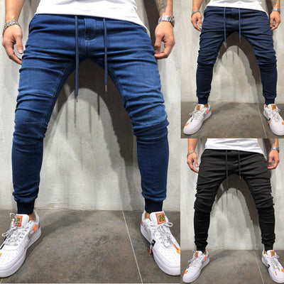 Pantalones Deportivos Casual en Denim