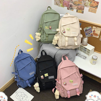 Mochila Escolar de Gran Capacidad para Secundaria - Resistente y Funcional