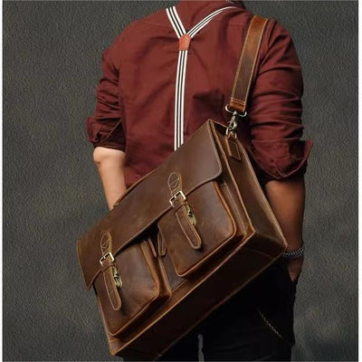 Bolso Crossbody Ejecutivo en Cuero Genuino Premium - Image 7