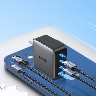 Cargador Rápido 100W Multi-Puerto con Tecnología Gallium Nitride - Image 12