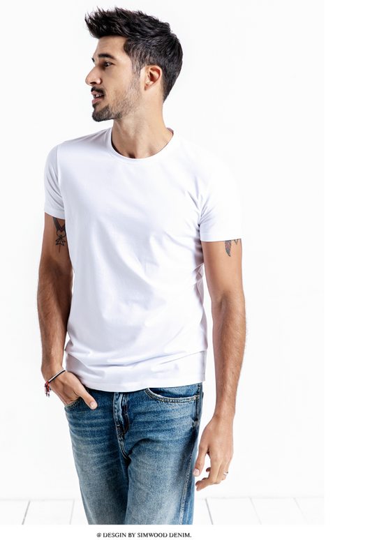 Playera Elástica Clásica de Manga Corta - Image 16