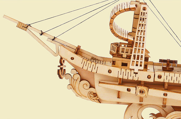 Maqueta de Velero 3D para Armar