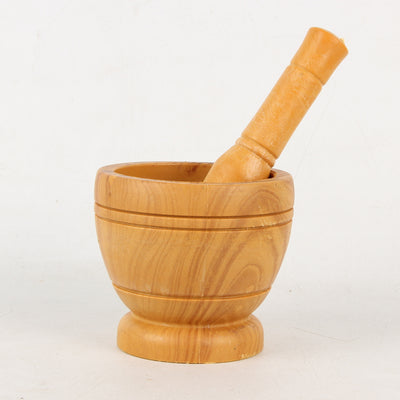 Mortero Manual de Ajo con Diseño de Madera - Herramienta de Cocina Profesional - Image 9
