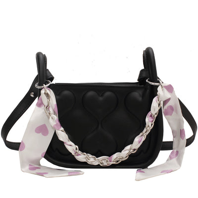 Bolsa de Hombro Diagonal Cuadrada Pequeña - Image 6