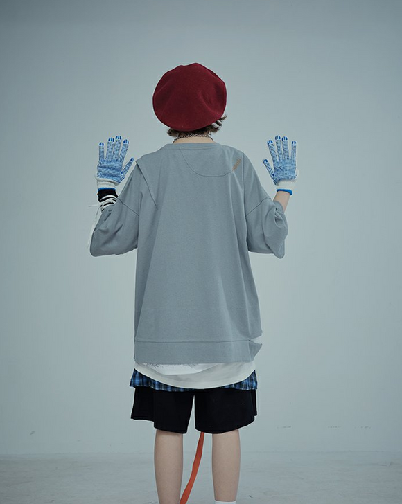 Playera Holgada Man Yinshan Tide - Comodidad Urbana