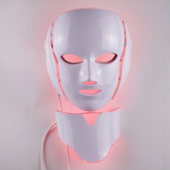 Mascarilla Facial de 7 Colores con Tecnología LED