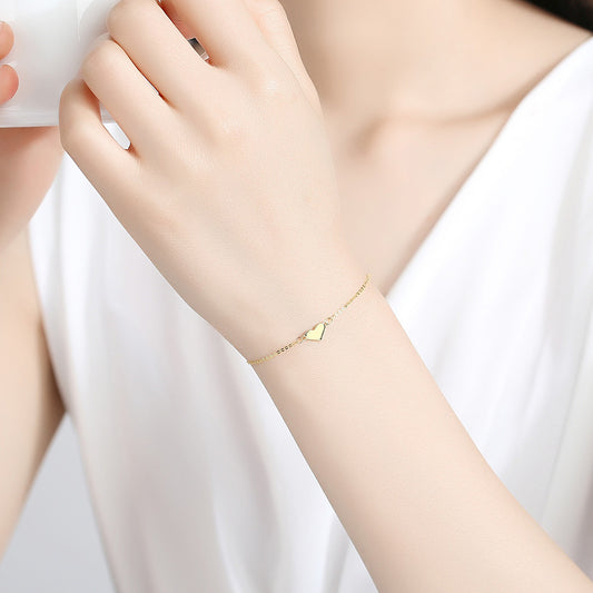 Pulsera de Oro Amarillo 14k para Mujer - Diseño Elegante y Versátil - Image 2