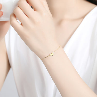 Pulsera de Oro Amarillo 14k para Mujer - Diseño Elegante y Versátil - Image 2