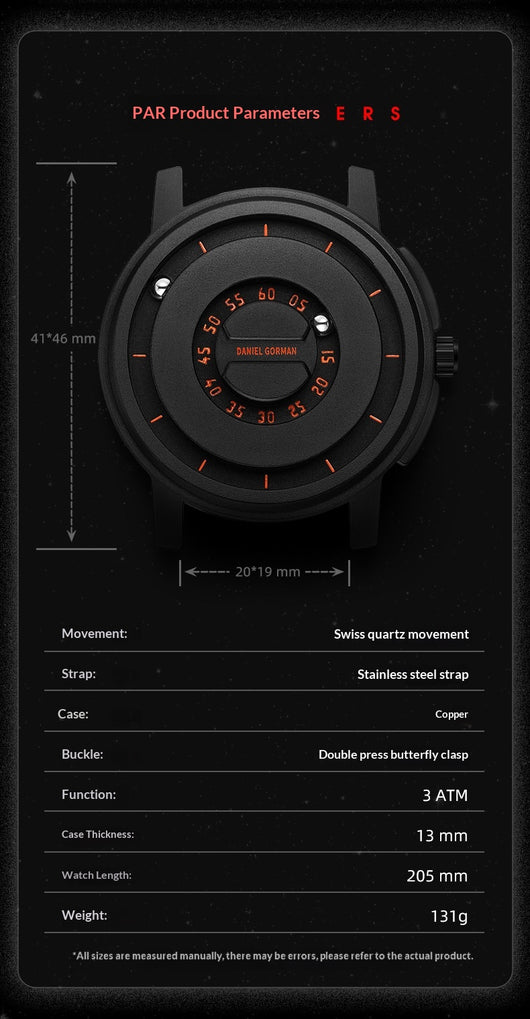 Reloj Deportivo Magnético para Hombre con Banda de Acero y Tecnología de Levitación - Image 19