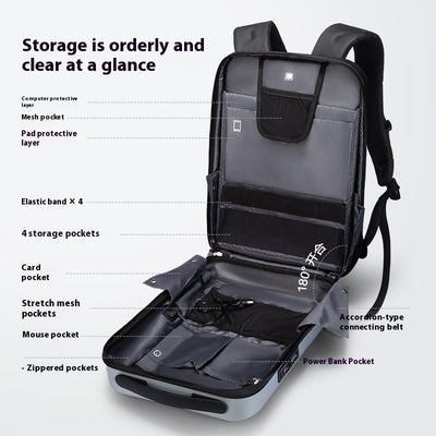 Mochila Antirrobo para Laptop 17.3" - Diseño Ejecutivo y Versátil - Image 4