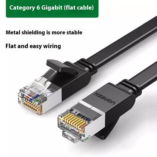 Cable de Red Gigabit Categoría 6 Verde de Alto Rendimiento - Image 15