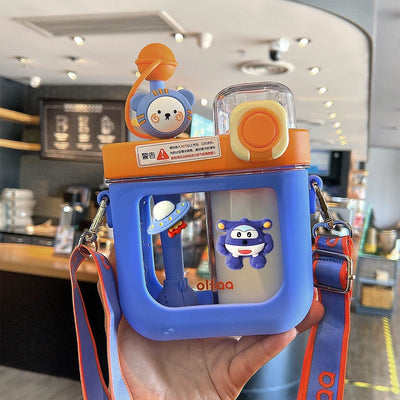 Vaso Infantil con Popote Resistente a Caídas - Doble Capacidad para Niños y Niñas - Image 9