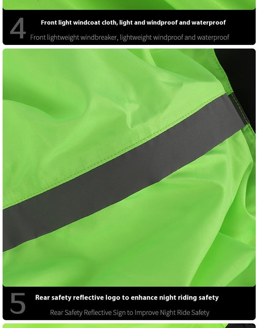 Chaqueta Reflectante Transpirable para Ciclismo de Montaña - Image 13
