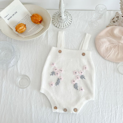 Enterizo Bordado para Bebé Otoño Invierno Estilo Princesa - Image 6
