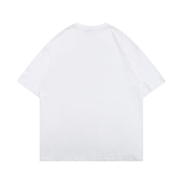 Playera Holgada de Pareja Corazón Love - Unisex Manga Corta