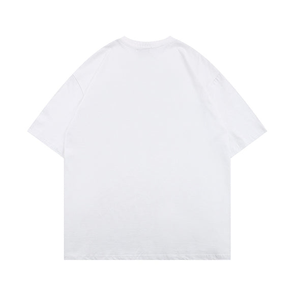 Playera Holgada de Pareja Corazón Love - Unisex Manga Corta
