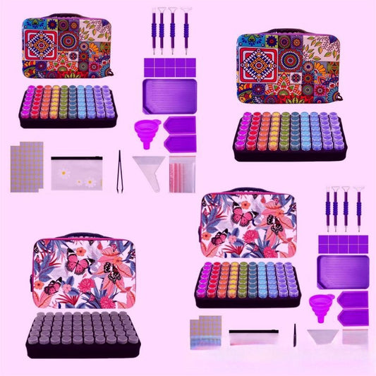 Organizador Completo para Pinturas y Accesorios de Arte
