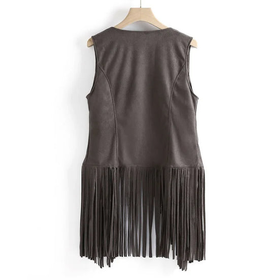 Chaleco Sleeveless con Borlas para Mujer - Image 16