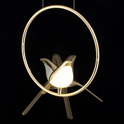 Lámpara Colgante Minimalista Diseño Pájaro Urraca - Image 8