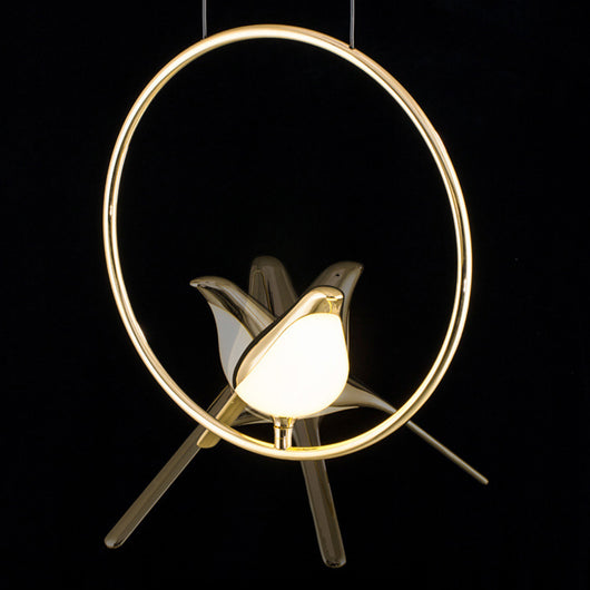 Lámpara Colgante Minimalista Diseño Pájaro Urraca - Image 8