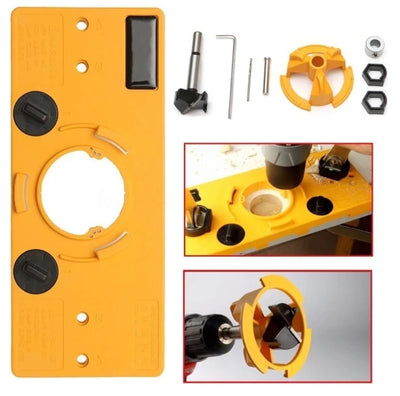 Guía de Taladro 35mm Estilo Copa para Kreg Jig - Localizador de Agujeros para Carpintería - Image 6