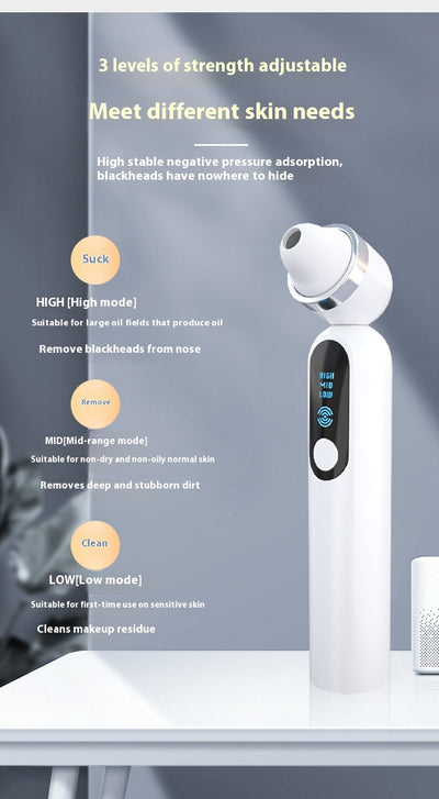 Dispositivo Limpiador de Poros con Visualización HD y Tecnología Ultrasónica - Image 9