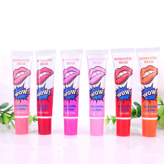 Labial Líquido Peel Off 6 Colores - Resistente al Agua, Larga Duración y Humectante - Image 2