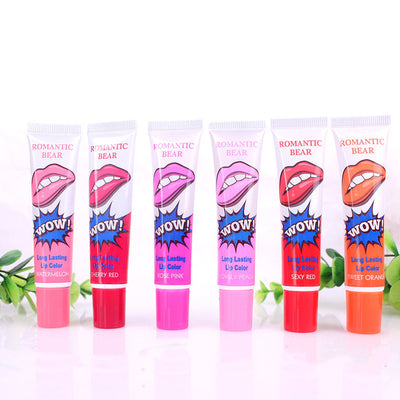 Labial Líquido Peel Off 6 Colores - Resistente al Agua, Larga Duración y Humectante - Image 2