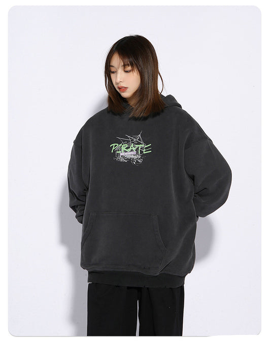 Suéter Vintage Desgastado Unisex Street Wash - Image 8