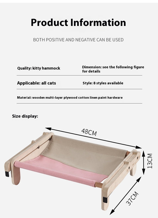 Cama de Madera Maciza para Mascotas - Diseño Versátil para Todas las Estaciones - Image 12