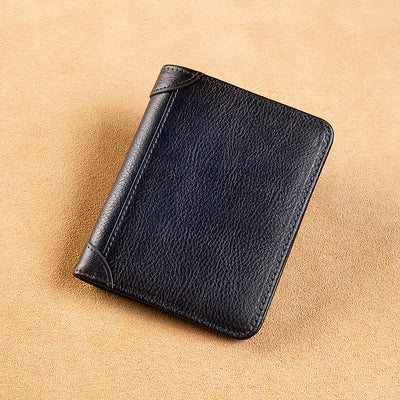 Billetera Delgada de Cuero para Hombre - Cartera Minimalista Ultradelgada - Image 11