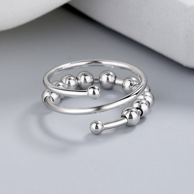 Anillo Antiestrés Doble Capa Ajustable con Retención de Color - Image 12
