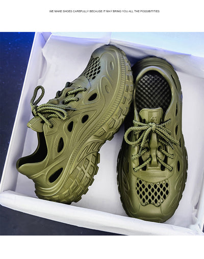 Sandalias Deportivas Antideslizantes para Hombre con Suela Gruesa y Talón Cubierto - Image 24