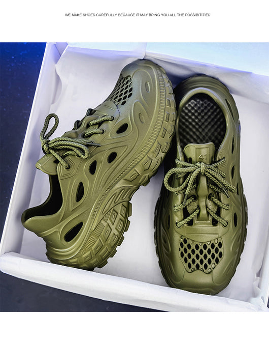 Sandalias Deportivas Antideslizantes para Hombre con Suela Gruesa y Talón Cubierto - Image 24