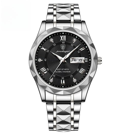 Reloj Deportivo Hombre Resistente al Agua con Doble Calendario y Esfera Luminosa - Image 3