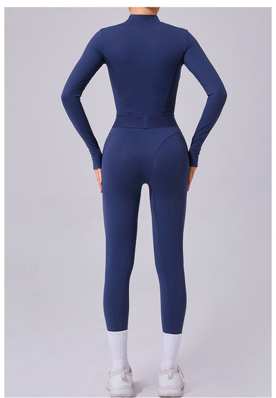 Enterizo de Yoga para Mujer con Malla Transpirable - Image 32