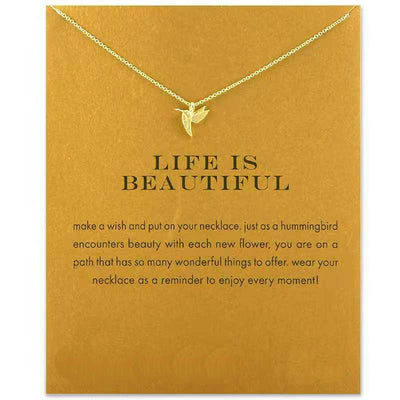 Collar Colgante con Tarjeta de Regalo e Información - Image 11