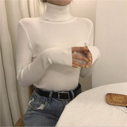 Suéter Mujer Cuello Alto Manga Larga Cálido - Juego de Pareja - Image 18