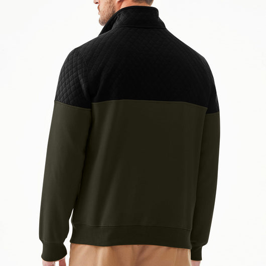 Sudadera con Capucha Color Block Casual para Hombre - Image 49
