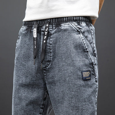Pantalones de Algodón Microelástico Denim para Hombre - Image 6