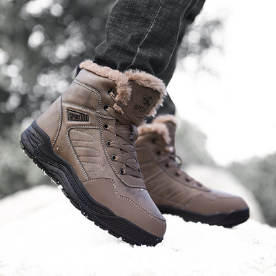 Botas de Nieve Impermeables Acolchadas para Hombre - Image 2